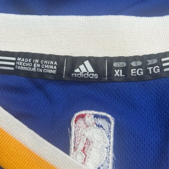 EUC Adidas NBA Golden State Warriors Stephen Curry #30 Jersey Youth XL (18/20) - Picture 5 of 15